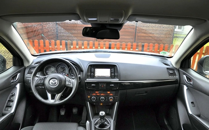 Mazda CX-5 cena 45900 przebieg: 198000, rok produkcji 2014 z Trzcianka małe 497